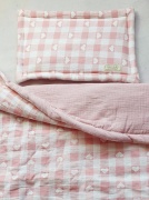 Set chăn ga gối đệm bằng vải muslin vải xô mềm mại